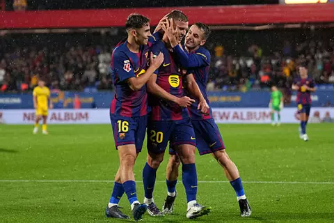 برشلونة يعبر خيتافي ويواصل مطاردة ريال مدريد في الدوري الإسباني